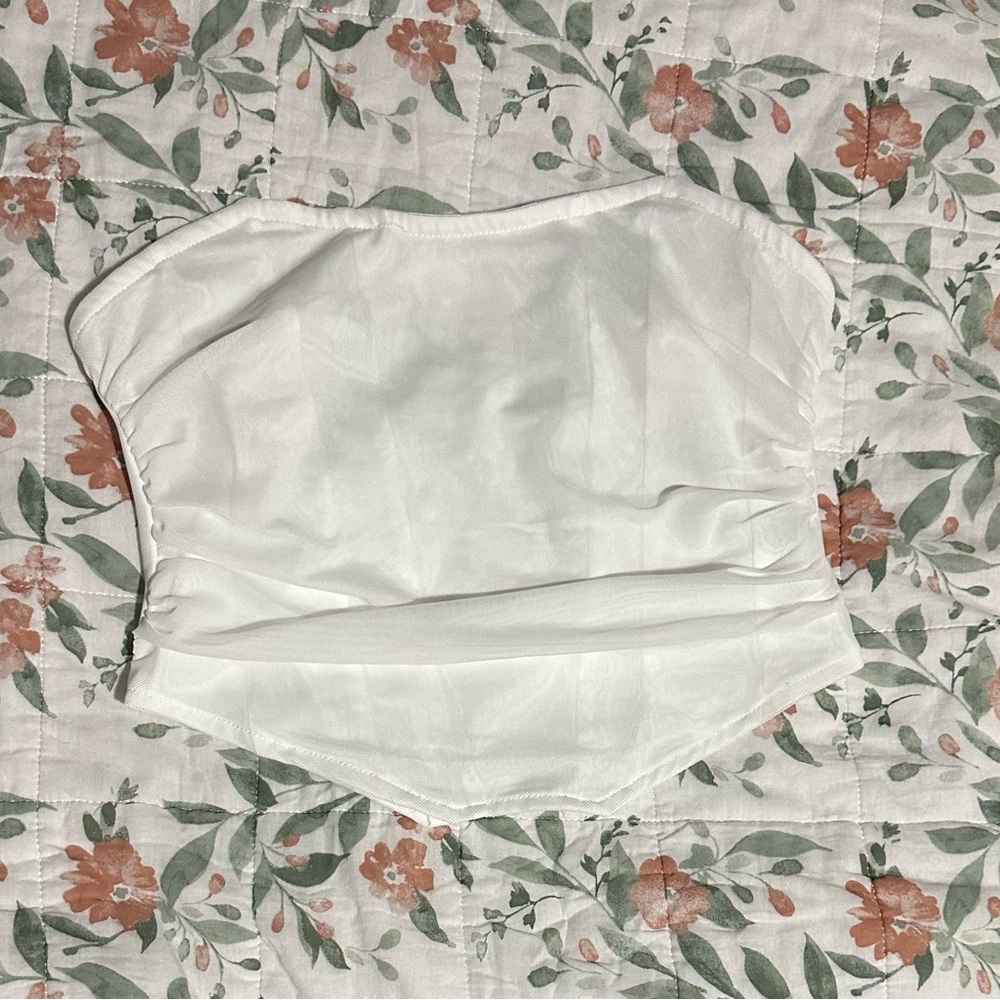 SHEIN white corset